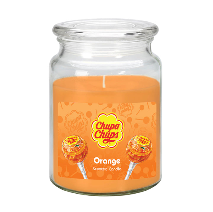 Chupa Chups Ģeļļas svece 510g - Apelsīns