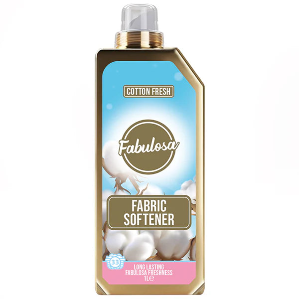 Fabulosa Amaciador de Roupa | Algodão Fresco 1000 ml