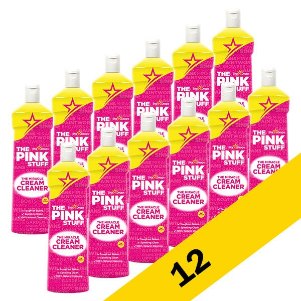 Crema de curățare Pink Stuff 500ml - pachet de 12