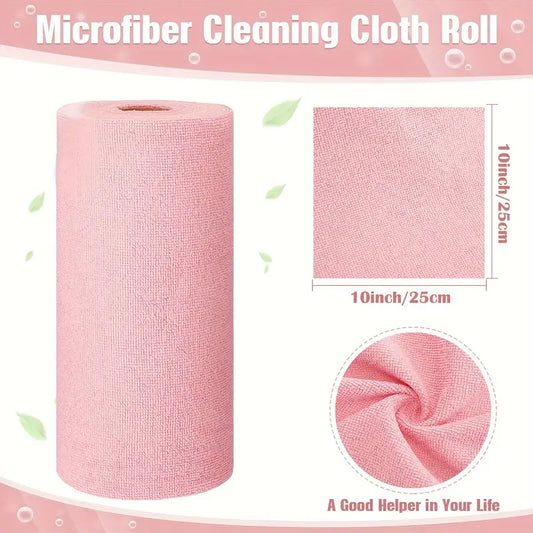 Pink Reusable Microfiber Kitchen Towels