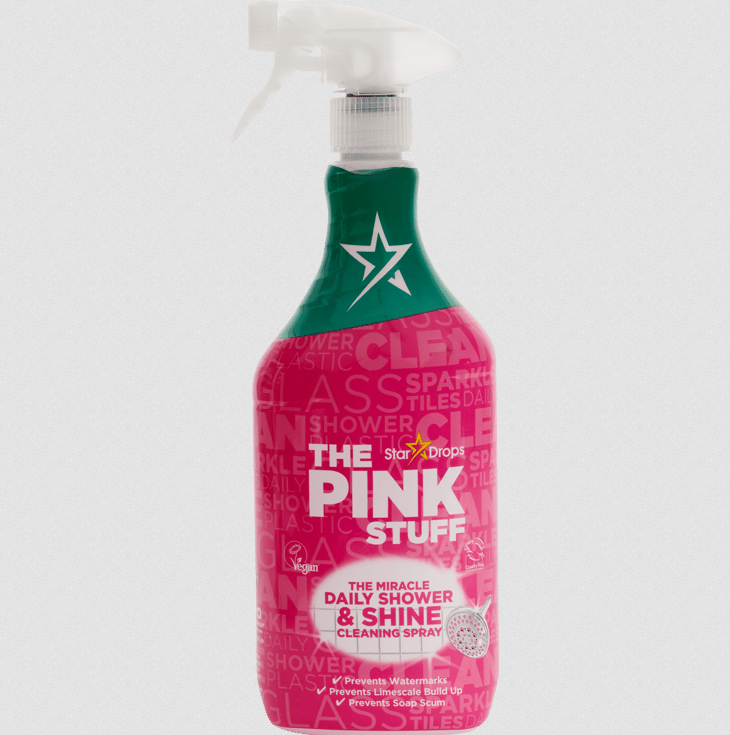 NOVA The Pink Stuff Spray de Limpeza Diário Milagroso para Duche & Brilho 850ml - Edição Limitada