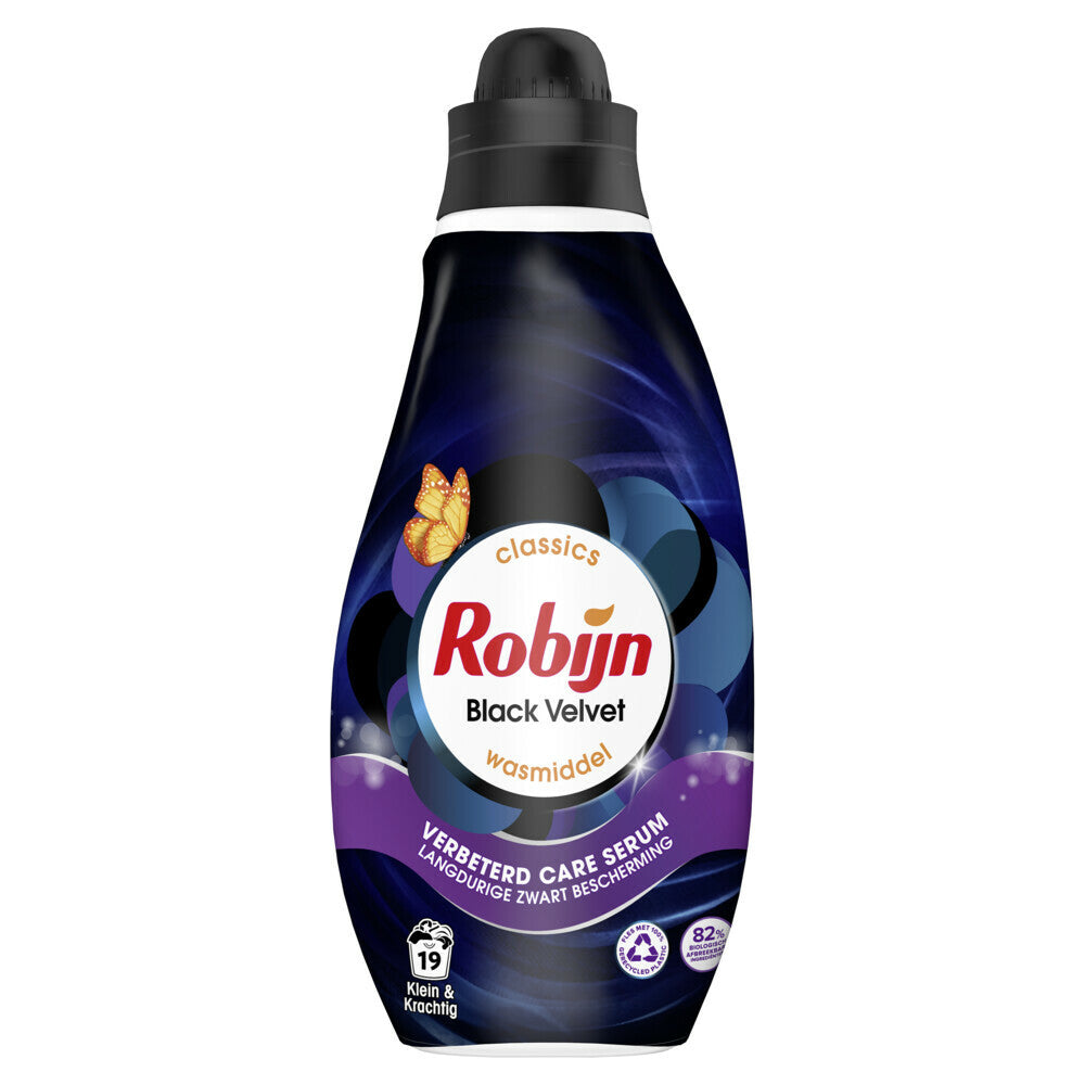 Robijn Detergent Black Velvet 665 ml - Protecție & Lux Miros pentru Îmbrăcăminte Închisă