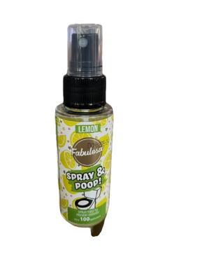 Fabulosa Spray & Poop Zitrone 60ml - Limitierte Auflage