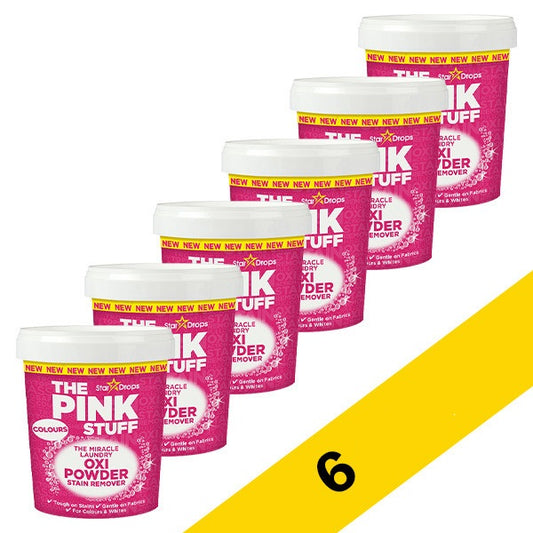 The Pink Stuff Stain Remover Color 1kg - 6 pack