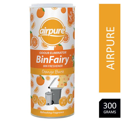 Airpure Geruchsentferner Bin Fairy - Mülleimerfrischer - Orange