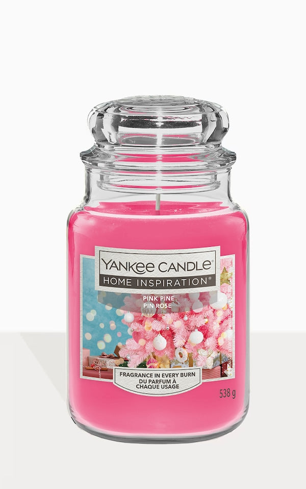 Yankee Candle - Pino de Pinho Rosa Rosa 538g | Edição limitada