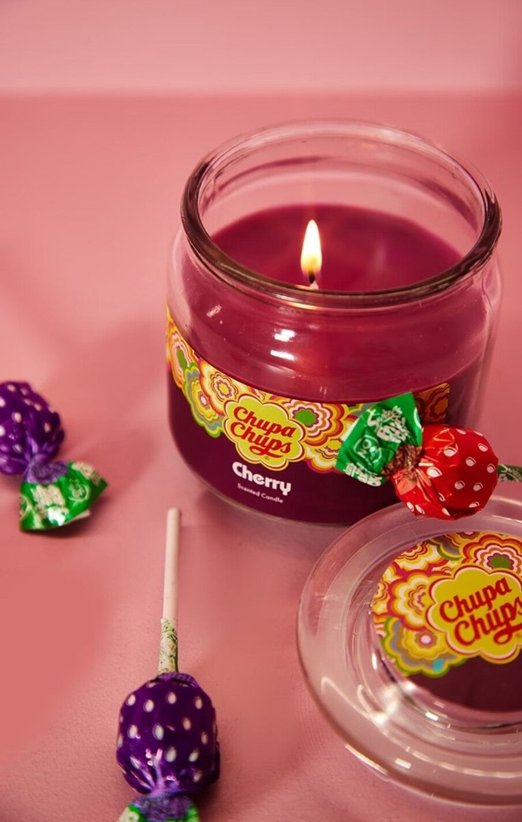 Chupa Chups Duftkerze 510g - Kirsche