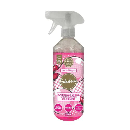 Fabulosa Spray Tudo em Um de Chiclete Rosa 500 ml