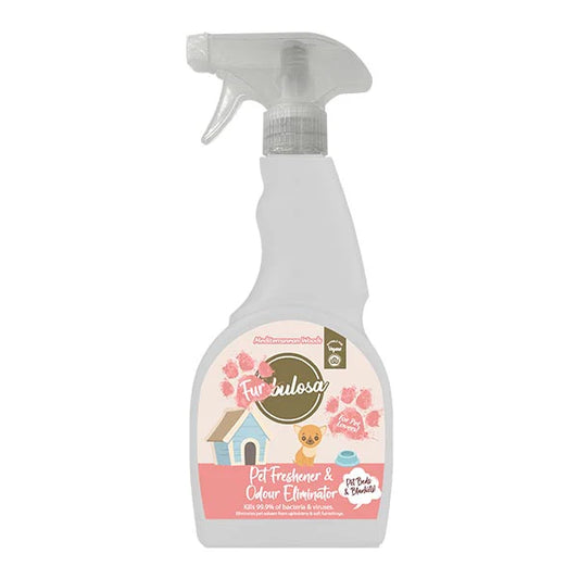 Fabulosa Furbulosa Pet Freshener & Odor Remover Mediterranean Forests 500ml - Limited Edition