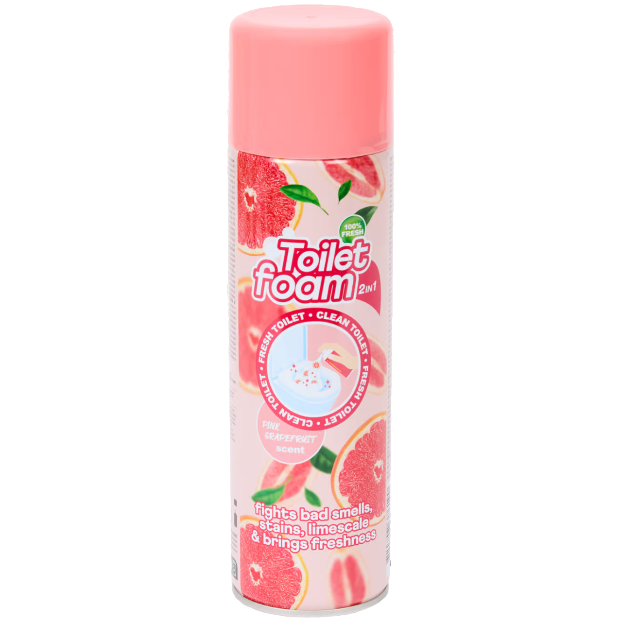 TikTok Viral Toiletten-Schaum 2 in 1 - Pink Grapefruit / Fruchtbeeren