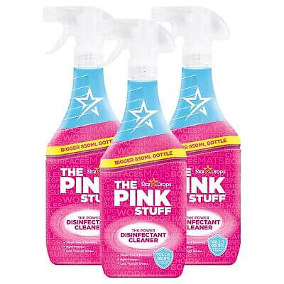 Pink Stuff desinfiointisuihke - 850ml - 3 pakkausta