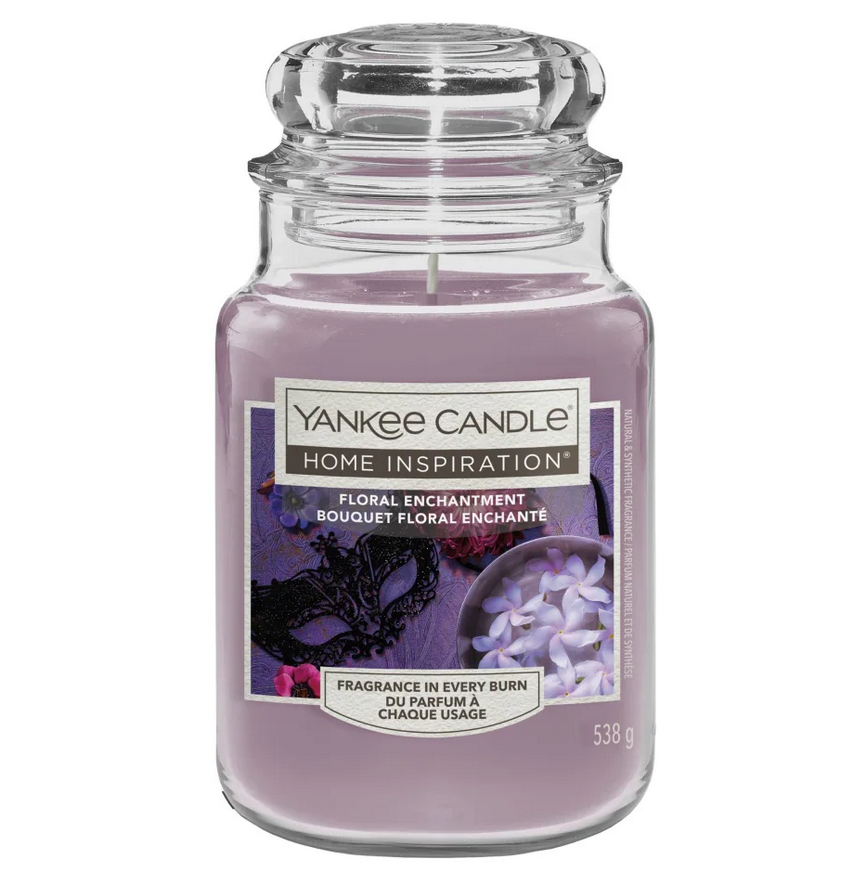 Yankee Candle - Encantamento Floral 538g | Edição limitada