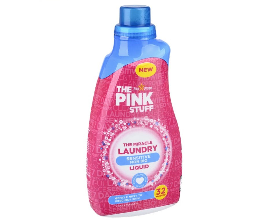 Pink Stuff Vloeibaar Wasmiddel Sensitive 30 mjera