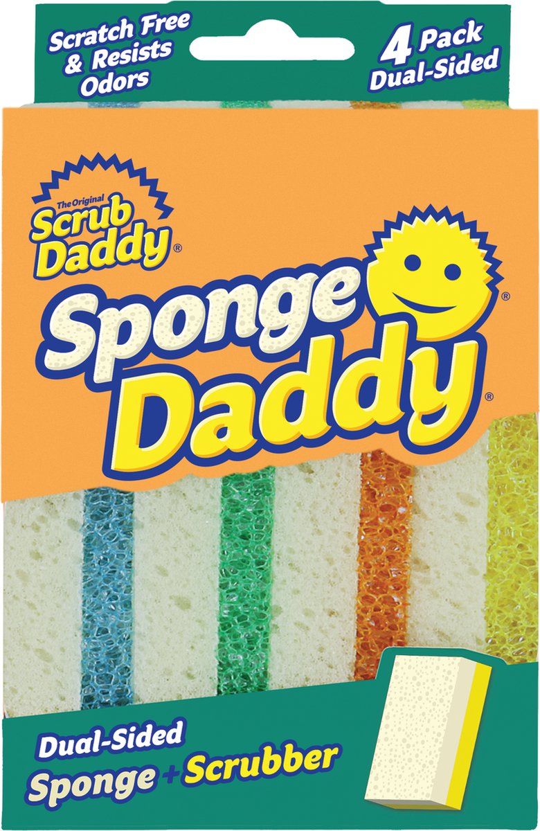 Scrub Daddy Schuurszivacs - Sponge Daddy - 4 szín