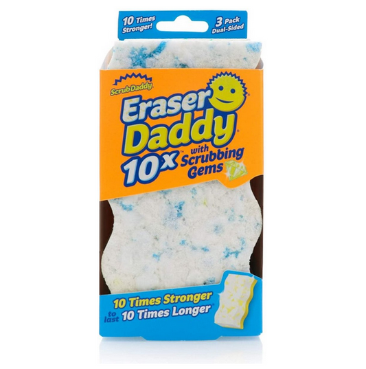 Scrub Daddy Wonderszivacs - Radír Daddy - Folteltávolító - 10x Erősebb - 2 Szín